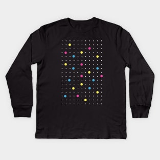 Pin Points CMYK Kids Long Sleeve T-Shirt